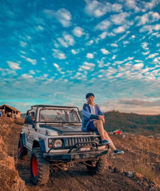 Bali : Mount Batur Sunrise Jeep Tour With Hotspring