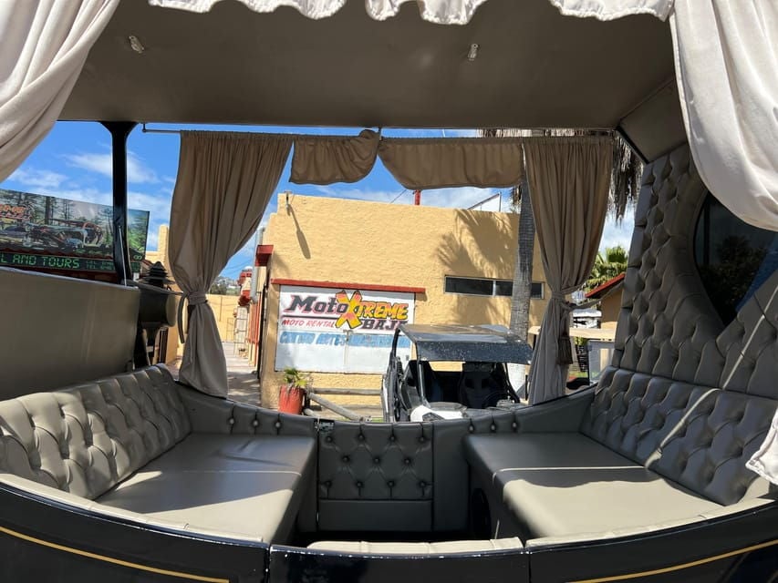 City Tour on Electric Horse Wagon.