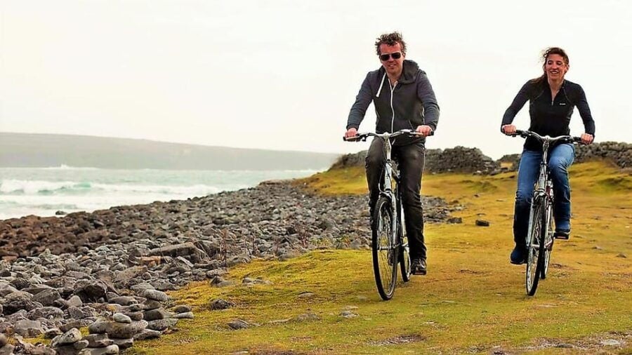 Ebiking on Inishmore Island. Aran Islands. Self-Guided