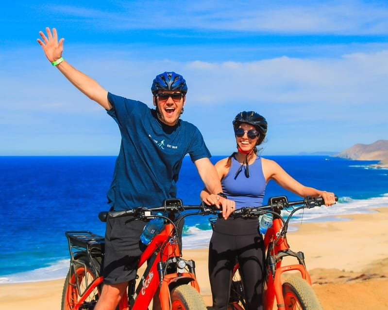 Electric Bike Beach & Deset Tour in Cabo by Cactus Tours