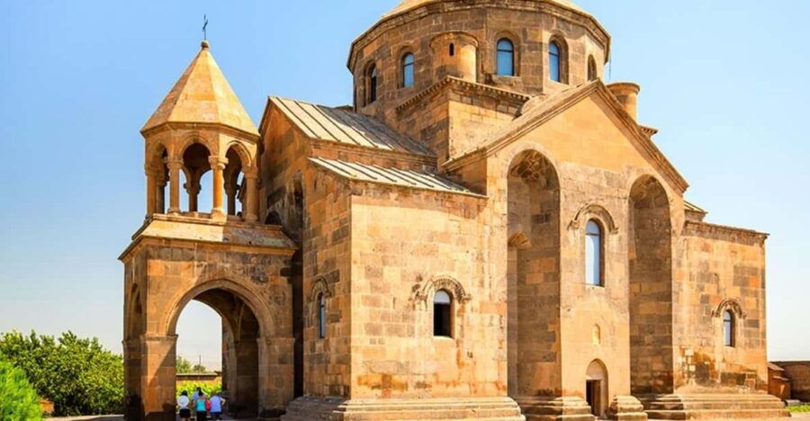 From Yerevan: Khor Virap, Etchmiadzin, and Zvartnots Tour
