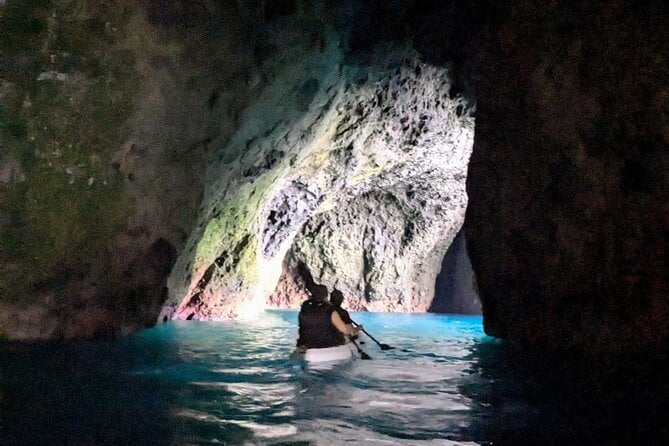 Sea Kayaking on the Pristine Hokkaido Coastline to Blue Cave