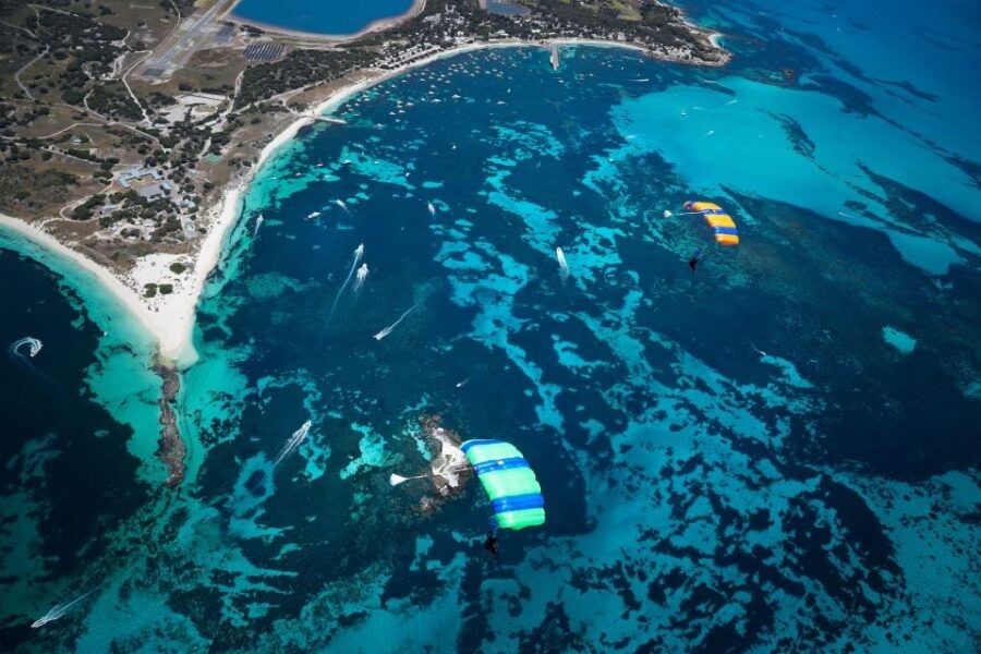 Fremantle: Rottnest Island Skydive and Ferry Package