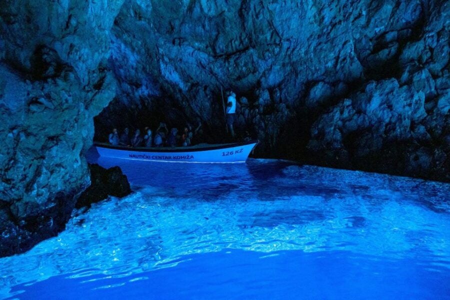 From Milna or Supetar: Magical Blue Cave Island Hopping