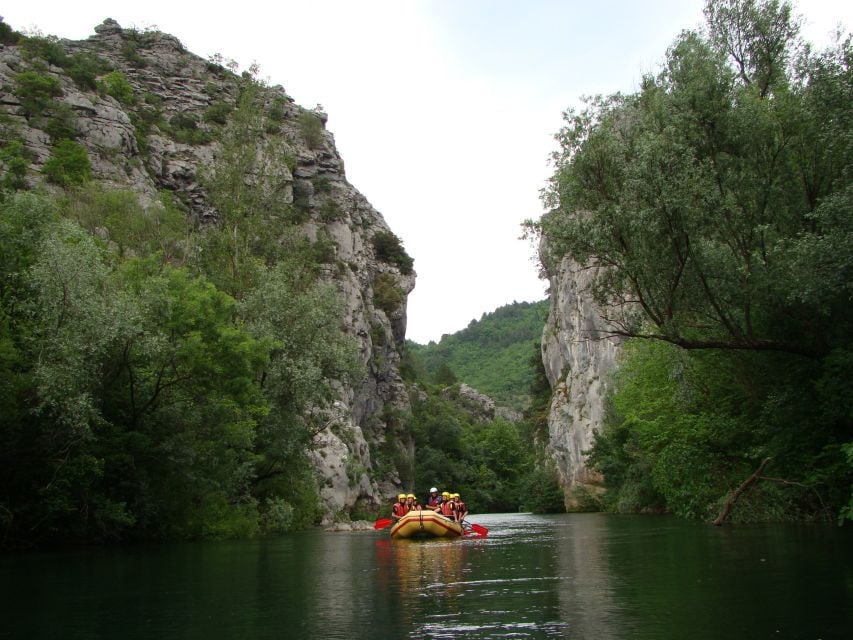 From Omiš: Cetina River Rafting Trip With Underwater Cave