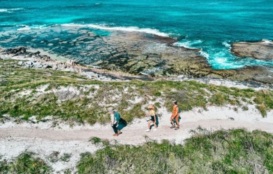 Rottnest Island: Lakes & Bays Guided 12km Hike